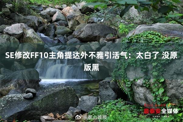 SE修改FF10主角提达外不雅引活气：太白了 没原版黑